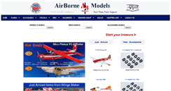 Desktop Screenshot of airborne-models.com